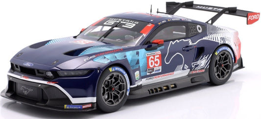 Ford Mustang GT3 #65 Winner GTD-Pro 24h Daytona 2025 Ford Multimatic Mies/Olsen 1:18 IXO Model
