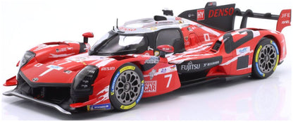 Available To Order – Toyota GR010 Hybrid #7 5th 24h Le Mans 2025 Gazoo 40 Years Retro Livery Conway 1:18 IXO Model (IXO LEGTTYGR25LM07)