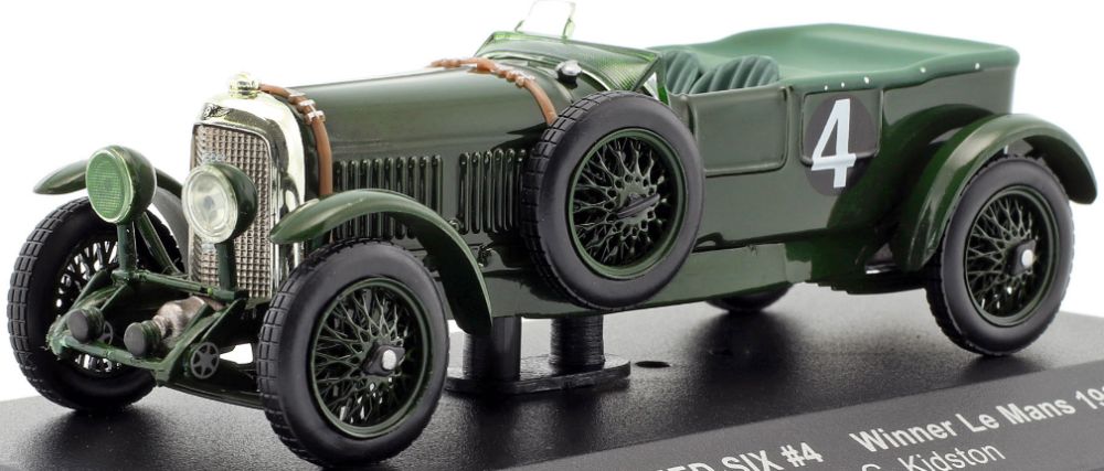 Available To Order – Bentley Speed Six #4 Sieger 24h Le Mans 1930 Barnato/Kidston 1:43 IXO Model (IXO LM1930)