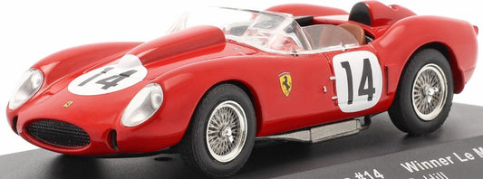 Available To Order – Ferrari 250 Testa Rossa #14 Winner 24h Le Mans 1958 Gendebien/Hill 1:43 IXO Model (IXO LM1958)