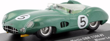 Available To Order – Aston Martin DBR1 RHD #5 Winner 24h Le Mans 1959 Salvadori/Shelby 1:43 IXO Model (IXO LM1959)