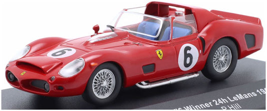 Available To Order – Ferrari 330 TRI #6 Winner 24h Le Mans 1962 Gendebien/Hill 1:43 IXO Model (IXO LM1962)