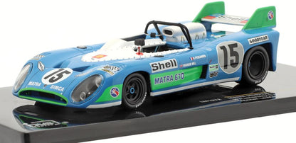 Available To Order – Matra MS670 #15 Winner 24h Le Mans 1972 Pescarolo/Hill 1:43 IXO Model (IXO LM1972)