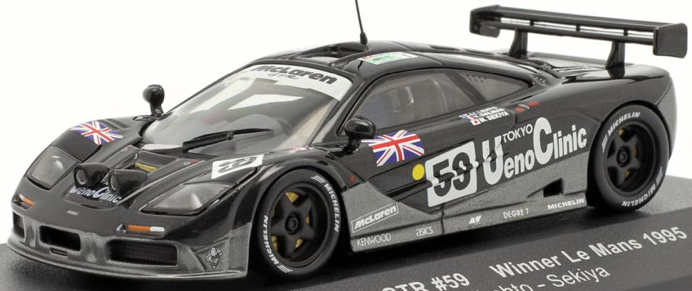 Available To Order – McLaren F1 GTR #59 Sieger 24h Le Mans 1995 Dalmas/Sekiya/Lehto 1:43 IXO Model (IXO LM1995)