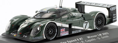 Available To Order – Bentley Speed 8 #7 Winner 24h Le Mans 2003 Kristensen/Capello/Smith 1:43 IXO Model (IXO LM2003)