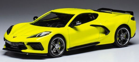 Available To Order – Chevrolet Corvette C8 Yellow 2020 1:43 IXO Model (IXO MOC315)