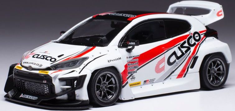 Available To Order – Toyota Yaris Pandem Black Cusco 1:43 IXO Model (IXO MOC329)