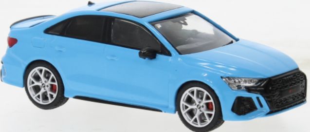 Available To Order – Audi RS3 Light Blue 2022 1:43 IXO Model (IXO MOC331)