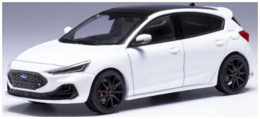 Available To Order – Ford Focus ST Metallic White 2022 1:43 IXO Model (IXO MOC334)