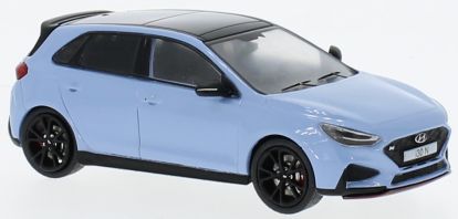 Available To Order – Hyundai i30 N Light Blue 2022 1:43 IXO Model (IXO MOC335)