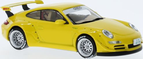 Available To Order – Porsche RWB 997 Yellow 1:43 IXO Model (IXO MOC339)