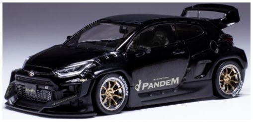 Available To Order – Toyota Pandem GR Yaris Black 1:43 IXO Model (IXO MOC340)