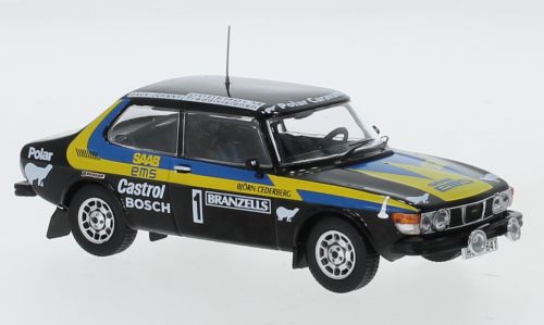 Available To Order – Saab 99 EMS #1 Rallye Sweden 1977 P.Eklund B.Cederberg 1:43 IXO Model (IXO RAC298)