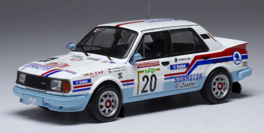 Available To Order – Skoda 130 LR #20 Rallye Sanremo 1986 S.Kvaizar/J.Janecek 1:43 IXO Model (IXO RAC337)