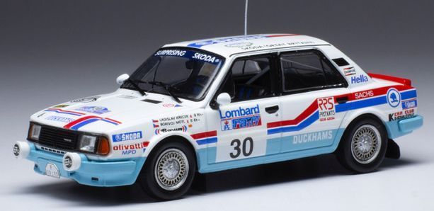 Available To Order – Skoda 130 L #30 RAC Rallye 1987 L.Krecek/ B.Motl 1:43 IXO Model (IXO RAC350)