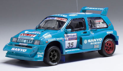 Available To Order – MG Metro 6R4 #35 RAC Rally 1986 W.Rutherford/B.Harris 1:43 IXO Model (IXO RAC362B)