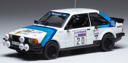 Available To Order – Ford Escort MKIII RS 1600i #20 RAC Rally 1983 M.Wilson/P.Short 1:43 IXO Model (IXO RAC377)