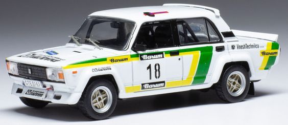 Available To Order – Lada 2105 VFTS #18 Rallye Barum 1986 V.Blahna/P.Schovanek 1:43 IXO Model (IXO RAC379A)