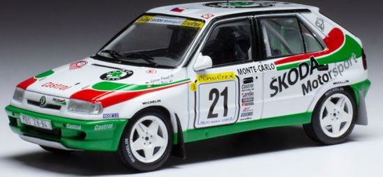 Available To Order – Skoda Felicia Kit Car #21 Rallye Monte Carlo 1997 P.Sibera/P.Gross 1:43 IXO Model (IXO RAC388)