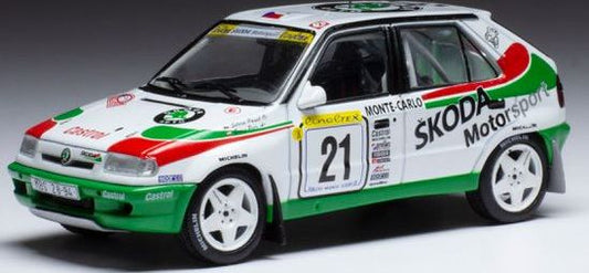 Available To Order – Skoda Felicia Kit Car #21 Rallye Monte Carlo 1997 P.Sibera/P.Gross 1:43 IXO Model (IXO RAC388)