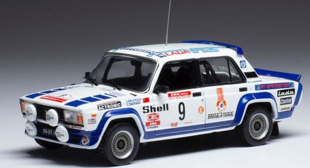 Available To Order – Lada 2105 VFTS #9 Rallye WM Rallye Neuseeland 1985 S.Brundza/S.Dadvani 1:43 IXO Model (IXO RAC396)