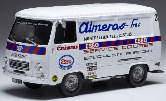 Available To Order – Peugeot J7 Team Almeras Eminence Rally Service 1:43 IXO Model (IXO RAC397)