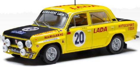 Available To Order – Lada 1600 #20 Rallye Acropolis 1978 Brundza/Girdauskas 1:43 IXO Model (IXO RAC411)