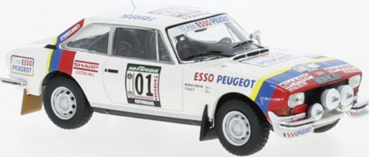 Available To Order – Peugeot 504 Coupe V6 #1 Rally WM Rallye Cote d Ivoire 1978 T.Makinen/J.Todt 1:43 IXO Model (IXO RAC417B)