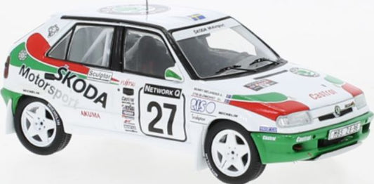 Available To Order – Skoda Felicia Kit Car #27 RAC Rally 1996 S.Blomqvist/B.Melander 1:43 IXO Model (IXO RAC423A)