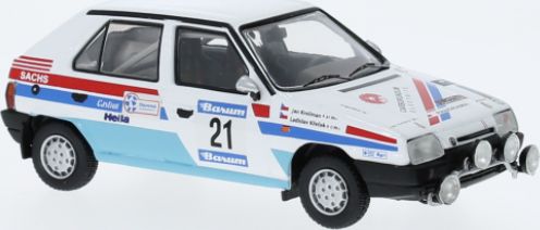 Available To Order – Skoda Favorit 136L #21 Barum Rally 1990 L.Krecek/J.Krecman 1:43 IXO Model (IXO RAC432)