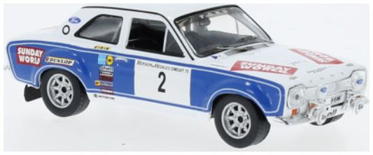 Available To Order – Ford Escort MK I RS 1600 #2 Circuit of Ireland B.Coleman/P.Phelan 1:43 IXO Model (IXO RAC438)