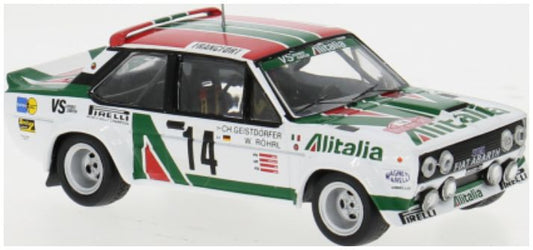 Available To Order – Fiat 131 Abarth Rally Monte Carlo 1979 #14 W.Rohrl/C.Geistdorfer 1:43 IXO Model (IXO RAC446B)