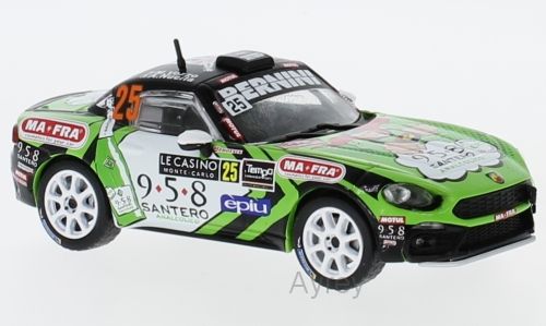 Available To Order – Fiat Abarth 124 RGT No.25 Monte Carlo 2018 A.Nucita/M.Vozzo 1:43 IXO Model (IXO RAM681)