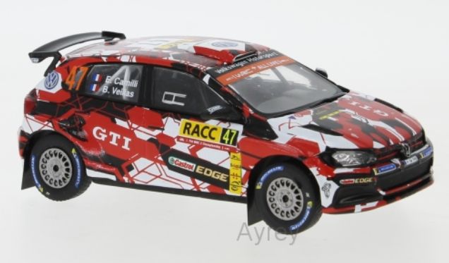 Available To Order – VW Polo GTI R5 #47 WRC Rallye Catalunya 2018 E.Camilli/B.Veillas 1:43 IXO Model (IXO RAM741)