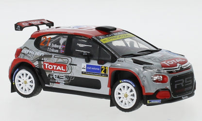 Available To Order – Citroen C3 R5 #21 WRC Rallye Estonia 2020 M.Ostberg/T.Eriksen 1:43 IXO Model (IXO RAM761)