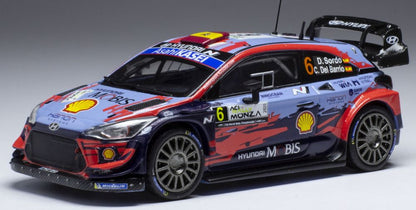 Available To Order – Hyundai i20 Coupe WRC #6 WRC Rallye Monza 2020 D.Sordo/C.Del Barrio 1:43 IXO Model (IXO RAM770)