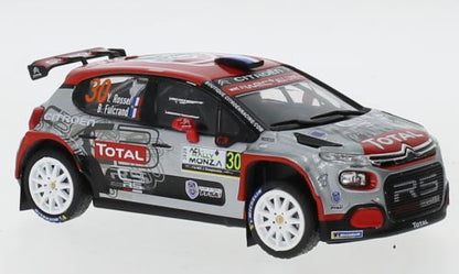 Available To Order – Citroen C3 R5 #30 WRC Rallye Monza 2020 Y.Rossel/B.Fulcrand 1:43 IXO Model (IXO RAM775)