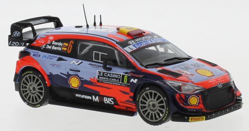Available To Order – Hyundai i20 Coupe WRC #6 Rally Monte (LQ) Carlo 2021 D.Sordo/C.Del Barrio 1:43 IXO Model (IXO RAM784)