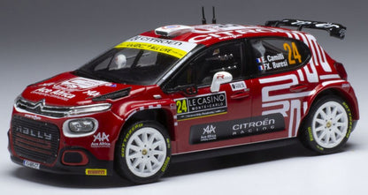 Available To Order – Citroen C3 Rally 2 #24 Rally Monte Carlo 2021 E.Camilli/F-X.Buresi 1:43 IXO Model (IXO RAM791)