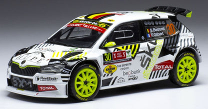 Available To Order – Skoda Fabia Rally 2 EVO #30 Rally Ypres 2021 S.Bedoret/F.Gilbert 1:43 IXO Model (IXO RAM808)