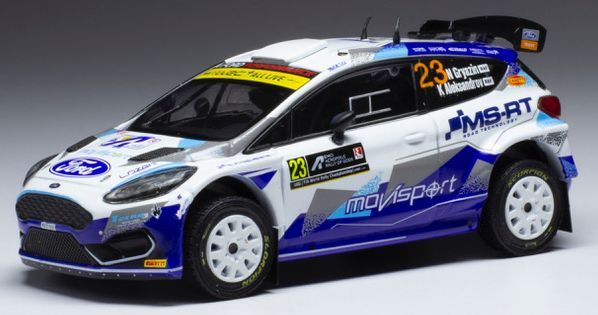 Available To Order – Ford Fiesta R5 MkII #23 MoviSport WRC2 Acropolis 2021 N.Gryazin/K.Aleksandrov 1:43 IXO Model (IXO RAM815)