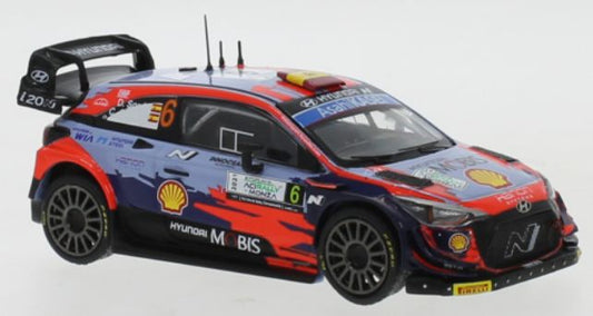 Available To Order – Hyundai i20 Coupe WRC #6 Hyundai Motorsport N WRC Monza D.Sordo/C.Carrera 1:43 IXO Model (IXO RAM824)