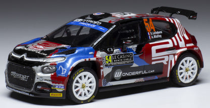 Available To Order – Citroen C3 Rally2 #54 WRC Monte Carlo 2022 S.Lefebvre/A.Malfoy 1:43 IXO Model (IXO RAM845)