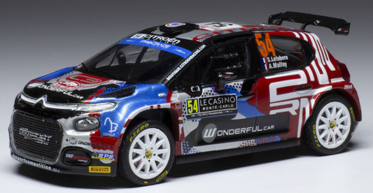 Available To Order – Citroen C3 Rally2 #54 WRC Monte Carlo 2022 S.Lefebvre/A.Malfoy 1:43 IXO Model (IXO RAM845)