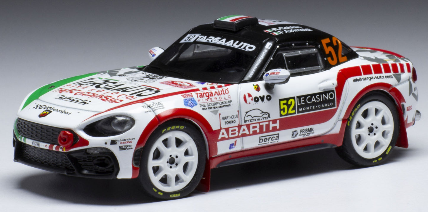 Available To Order – Fiat Abarth 124 RGT #52 WRC Monte Carlo 2022 R.Gobbin/F.Grimaldi 1:43 IXO Model (IXO RAM847)