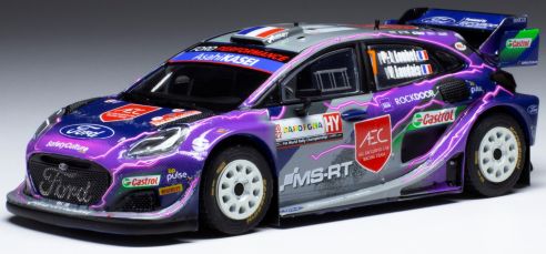 Available To Order – Ford Puma Rally1 #7 WRC Rallye Sardinien 2022 P-L.Loubet/V.Landais 1:43 IXO Model (IXO RAM854)