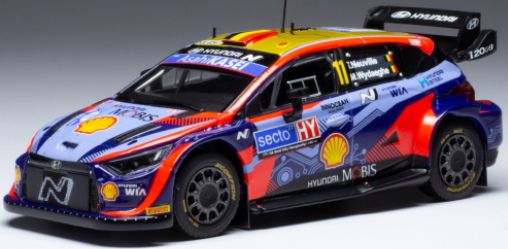 Available To Order – Hyundai i20 N Rally1 #11 WRC Rallye Finland 2022 T.Neuville/M.Wydaeghe 1:43 IXO Model (IXO RAM866B)