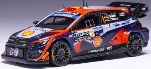 Available To Order – Hyundai i20 N #6 WRC1 Rally Monte Carlo 2023 D.Sordo/C.Carrera 1:43 IXO Model (IXO RAM883)