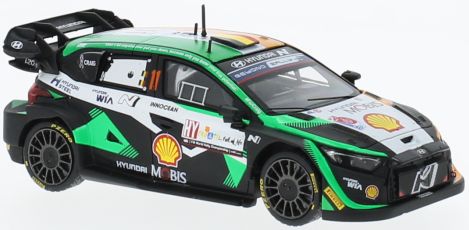 Available To Order – Hyundai i20 N #11 WRC1 Rally Croatia 2023 T.Neuville/M.Wydaeghe 1:43 IXO Model (IXO RAM900)