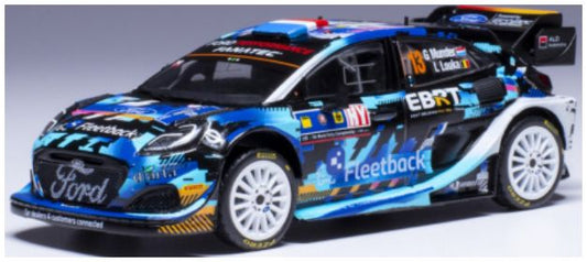 Available To Order – Ford Puma Rally 1 #13 WRC Central European Rally 2023 G.Munster/L.Louka 1:43 IXO Model (IXO RAM905B)